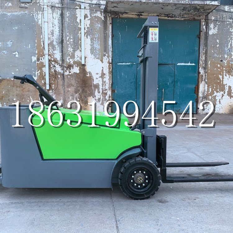 梨树县小型电动叉车1吨2吨步行站驾式电瓶堆高充电装卸车液压升降车铲车